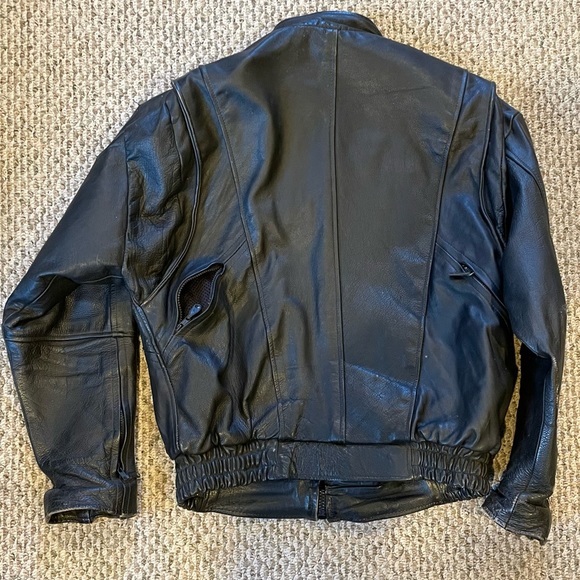 100% genuine leather men’s riding jacket - Picture 5 of 5